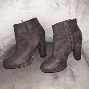 Heeled booties